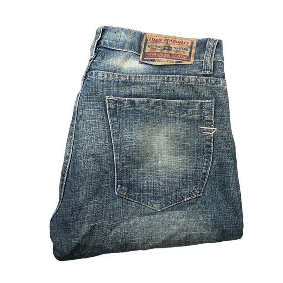 Vintage Diesel Jeans Size 34 Blue - Picture 1 of 6